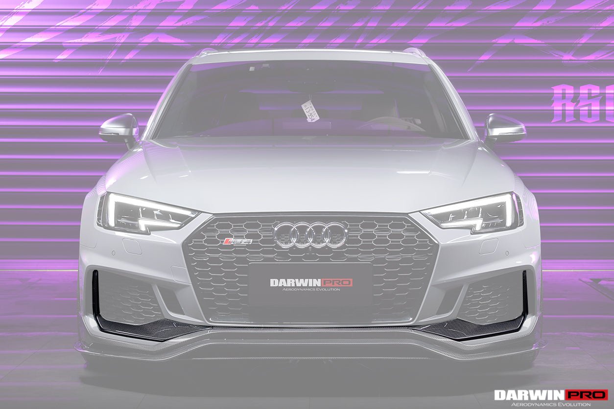 2017 - 2019 Audi RS4 B9 Front Bumper Trim Lip